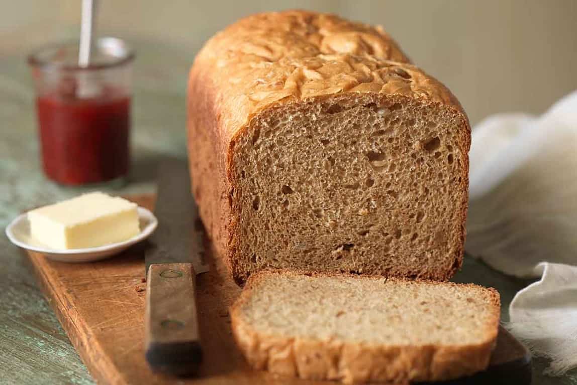 hacer pan saludable