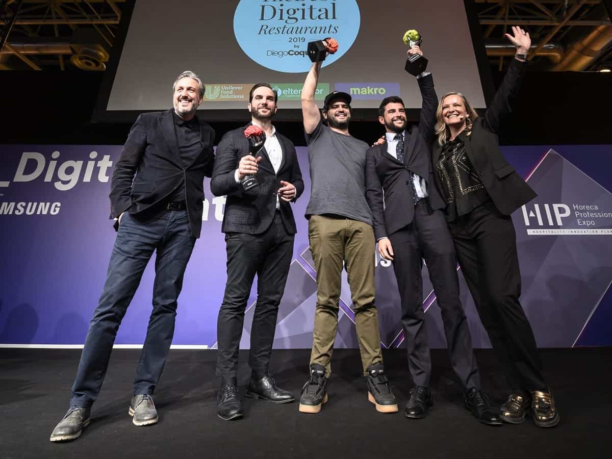 Mario Sandoval, premiado en The Best Digital Restaurant 2019