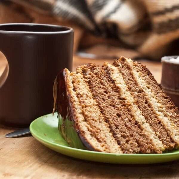 Tarta de chocolate y galleta hecha con Thermomix