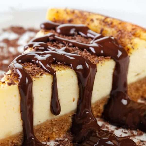 Sabrosa tarta de queso Philadelphia y galletas