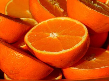 naranjas al vino