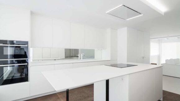 cocinas en color blanco