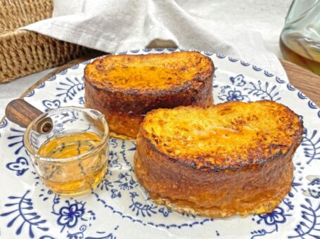 torrijas con miel al horno