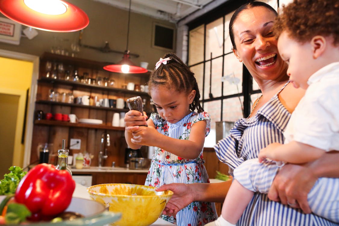 cocinar con niños