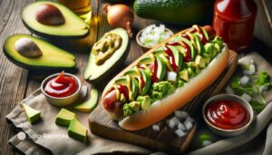 avocado hotdog