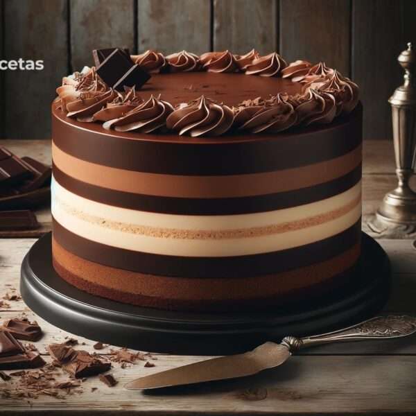 Tarta de 3 chocolates: Una receta de lujo para paladares exigentes