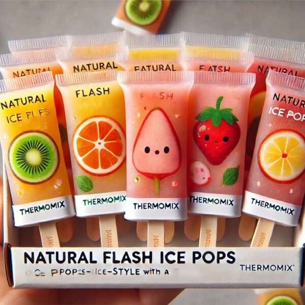 Helados tipo flash naturales con Thermomix: Receta fácil y rápida