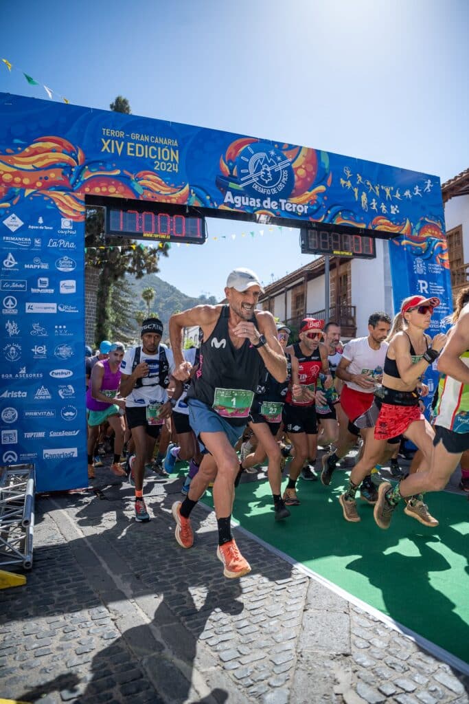 Teror, la Joya del norte de Gran Canaria, celebra con éxito la 'Aguas de Teror Trail  Desafío de los Picos'