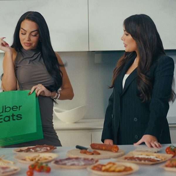 Georgina Rodríguez se convierte en la protagonista del último anuncio de Uber Eats