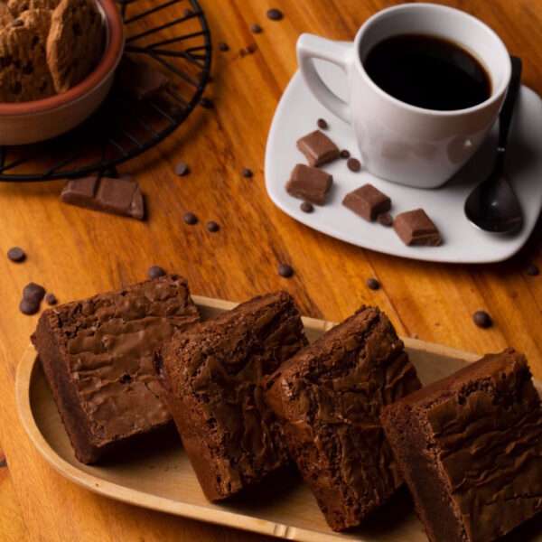 brownies sin harina