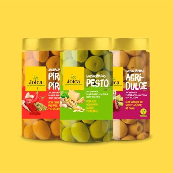 Los Maestros Aceituneros de Jolca Presentan las Nuevas Salsaliñadas