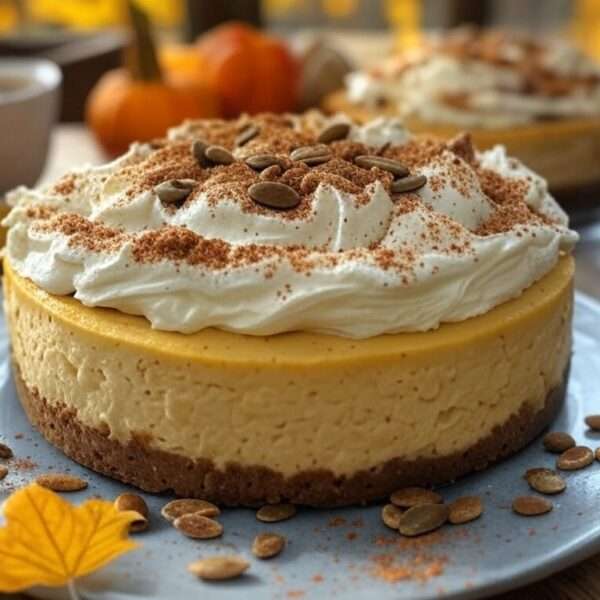 Tarta de queso y calabaza: una delicia otoñal fácil de preparar
