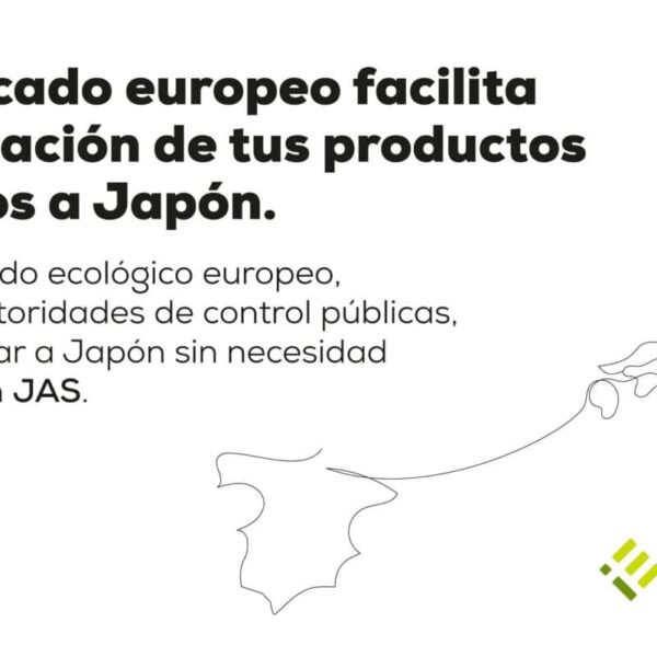 Acuerdo entre la UE y Japón que asegura la continuidad de las exportaciones de productos ecológicos