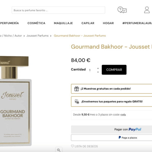 Dulzura en estado puro: Jousset se consolida como referencia mundial en fragancias gourmand
