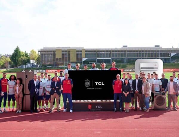 TCL extiende su acuerdo de patrocinio con la RFEF hasta 2026