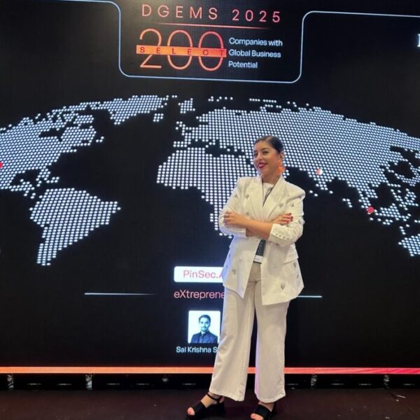 Patricia Sánchez representa a España en el evento internacional FORBES DGEMS 2025 en India