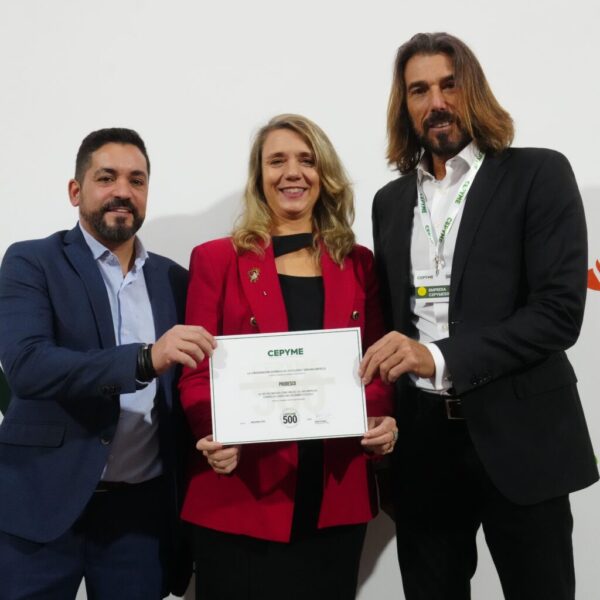 Prodesco, reconocida como una de las 500 empresas de mayor crecimiento en España por CEPYME500