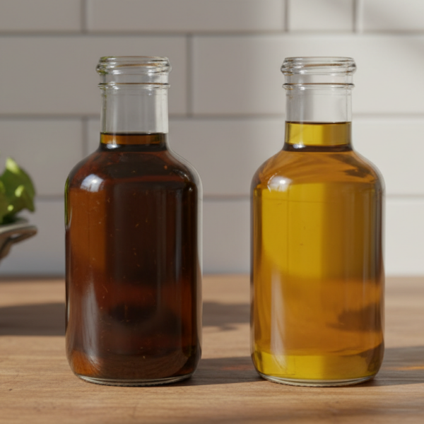 Cómo aclarar el aceite oscuro: comparativa antes y después del truco de la clorofila