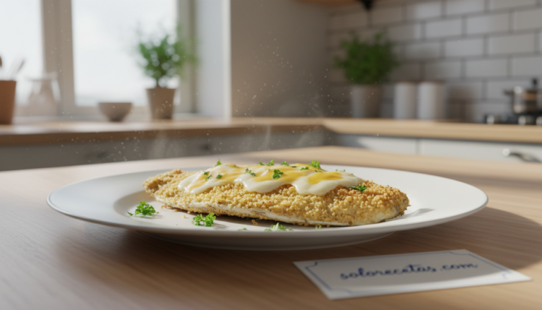 Home Elementor 7 Lenguado al horno con queso y pan rallado dorado