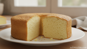 Bizcocho sin gluten con Thermomix esponjoso y dorado