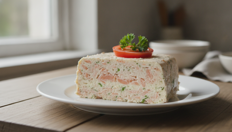 Home Elementor 5 Pastel de salmón casero cortado en raciones